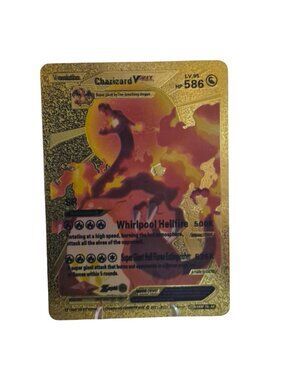 Charizard VMAX Gold  Card New